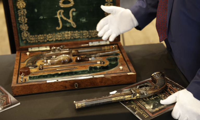 Napoleon’s Suicide Pistols Sell for €1.69 Million at Auction, Declared National Treasures